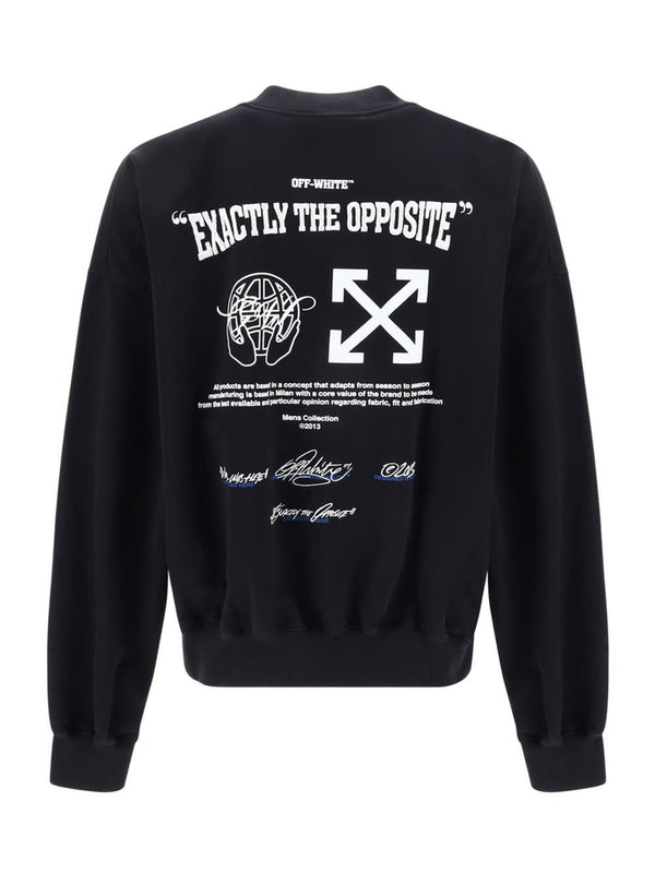 Off-White Exact Opp Boxy Sweatshirt - Men - Piano Luigi