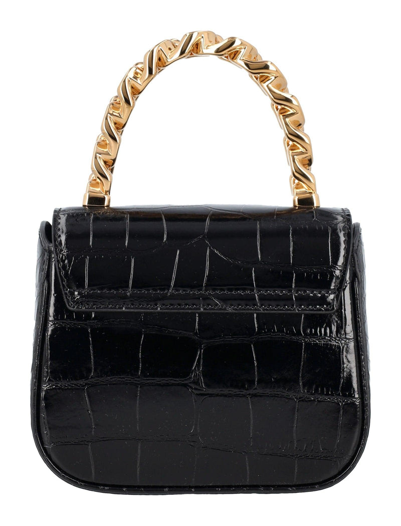 Versace Mini Top Handle Crocco Bag - Women - Piano Luigi