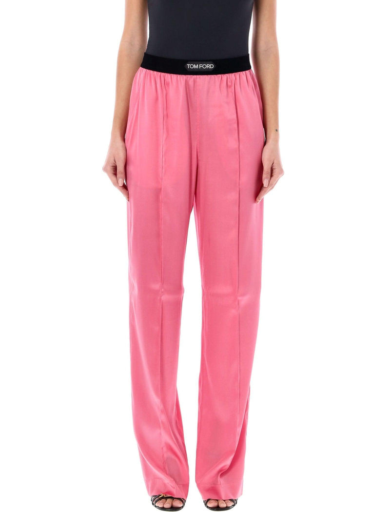 Tom Ford Silk Satin Pijama Pant - Women - Piano Luigi