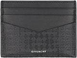 Givenchy Micro 4g Leather Card Holder - Men - Piano Luigi