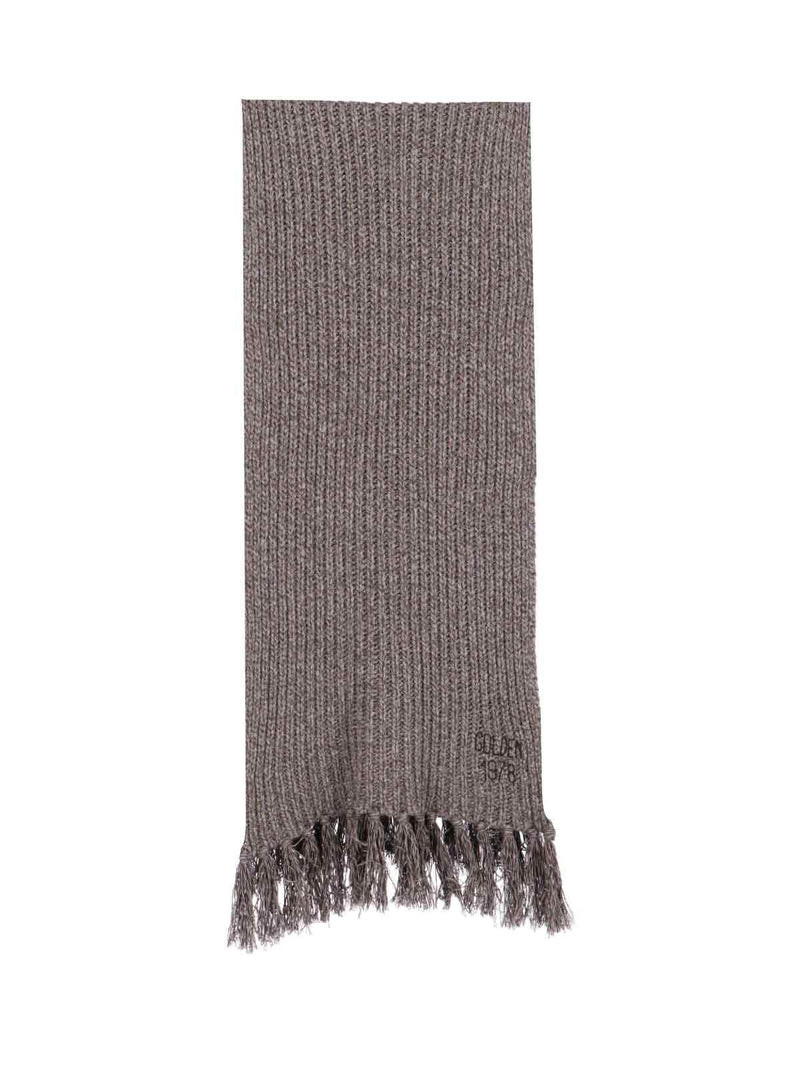 Golden Goose Embroidery Detail Scarf - Men - Piano Luigi