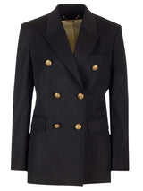 Golden Goose Wool Double-breasted Blazer - Women - Piano Luigi