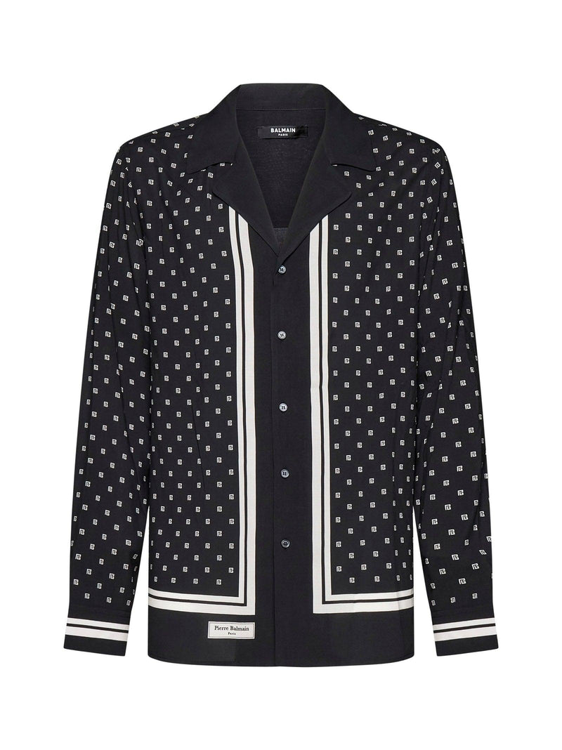 Balmain Printed Shirt - Men - Piano Luigi