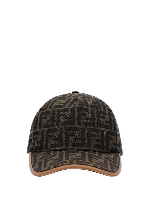 Fendi Brown ff Baseball Cap - Men - Piano Luigi