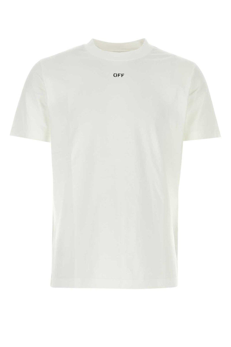 Off-White Logo Printed Crewneck T-shirt - Men - Piano Luigi