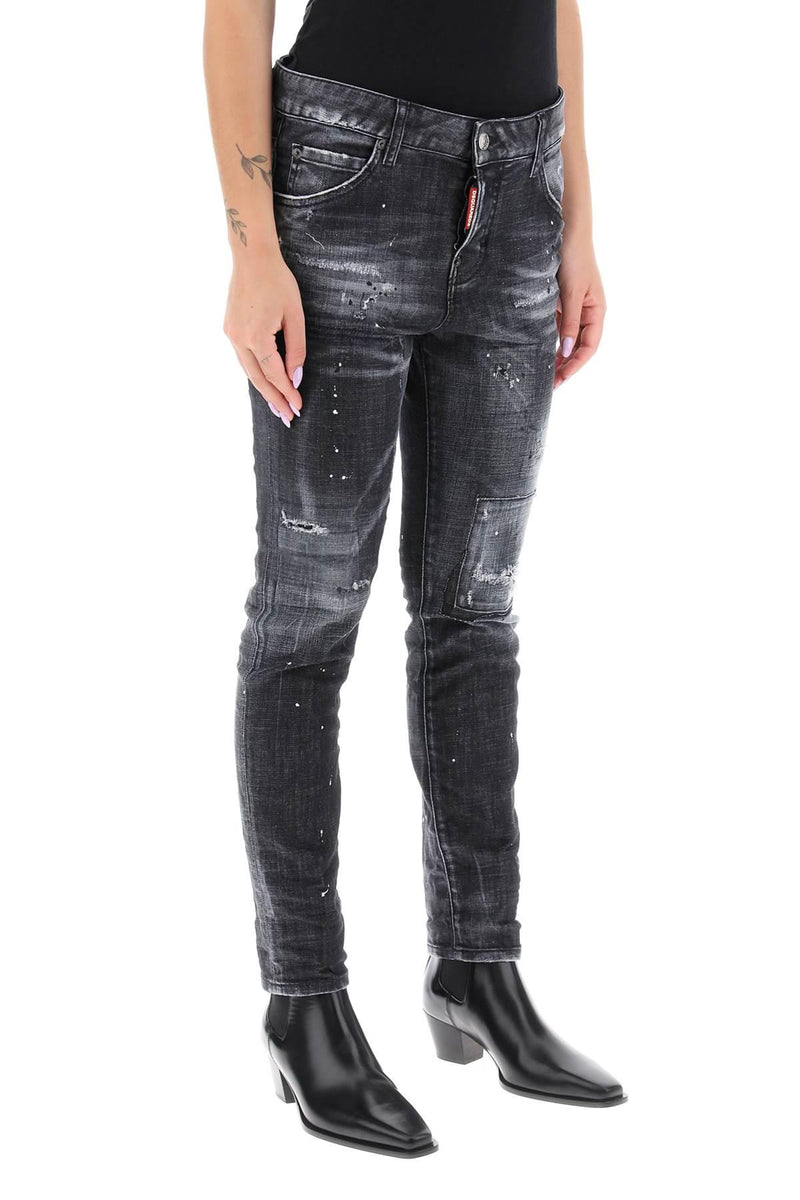 Dsquared2 Dark Clean Wash jennifer Jeans - Women - Piano Luigi