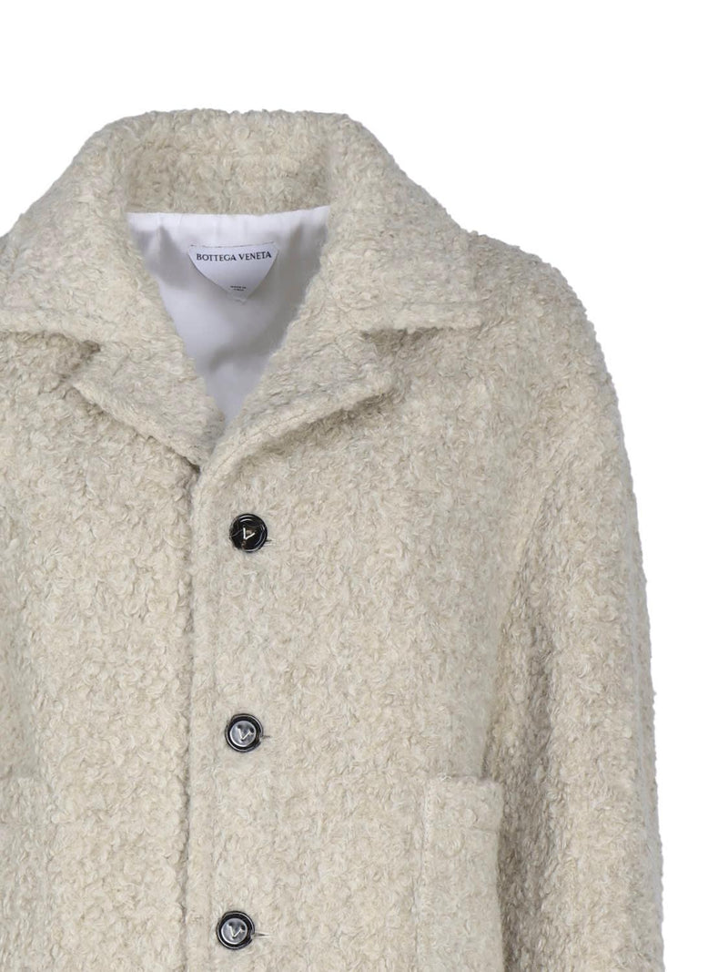 Bottega Veneta Cotton And Alpaca Jacket - Women - Piano Luigi