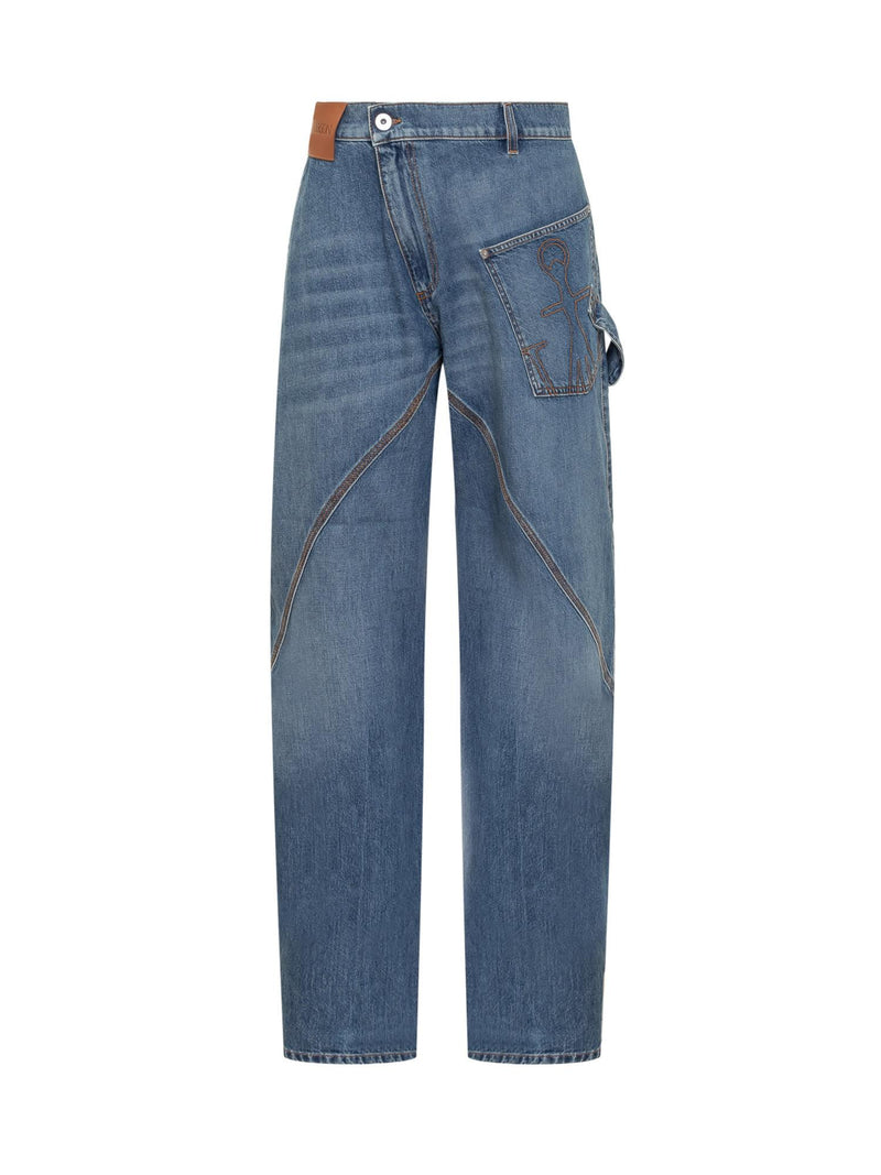 J.W. Anderson Twisted Workwear Jeans - Men - Piano Luigi