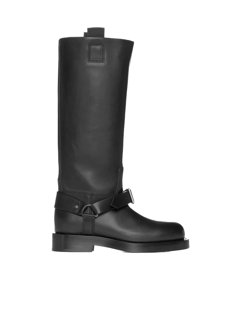 Burberry Saddle High Boots - Women - Piano Luigi