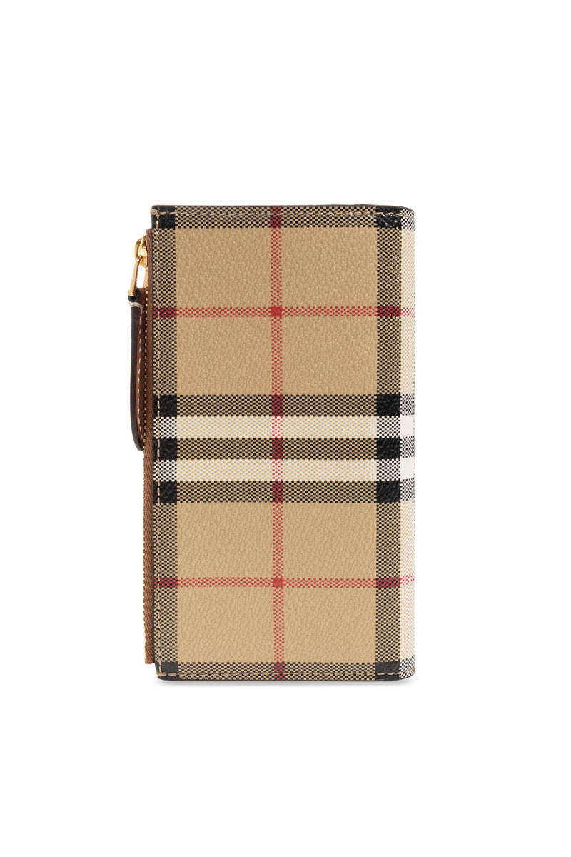 Burberry Checked Wallet - Men - Piano Luigi