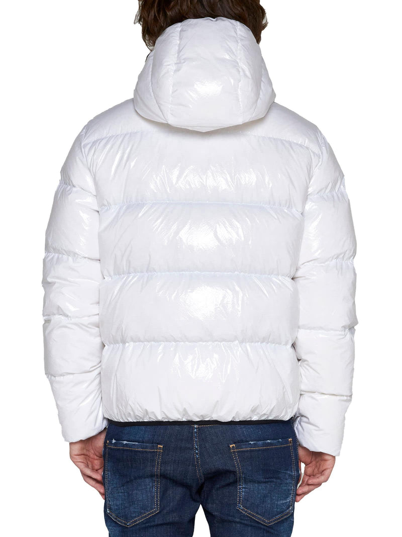 Dsquared2 Kaban Hooded Shiny Down Jacket - Men - Piano Luigi