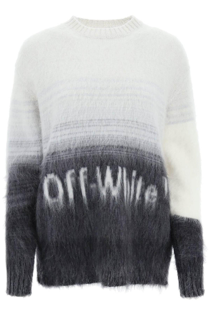 Off-White Mohair-wool Sweater - Women - Piano Luigi