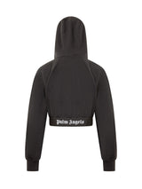 Palm Angels Hoodie With Logo - Women - Piano Luigi