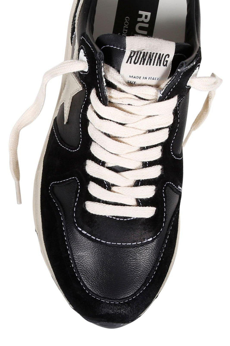 Golden Goose Running Sole Panelled Lace-up Sneakers - Women - Piano Luigi