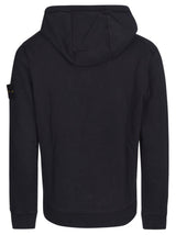 Stone Island Logo Sleeve Hoodie - Men - Piano Luigi