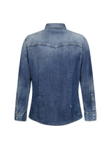 Dsquared2 Stone Washed Denim Shirt - Men - Piano Luigi