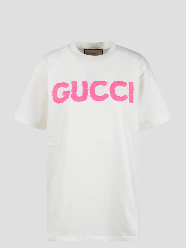 Gucci Cotton Jersey Short Sleeved T-shirt - Women - Piano Luigi