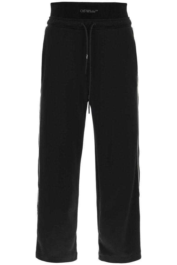 Off-White Track Pants With Logo Bands - Men - Piano Luigi