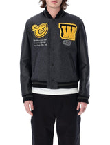 Off-White Varsity Cat Jacket - Men - Piano Luigi