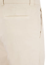 Brunello Cucinelli Cotton-blend Trousers With Darts - Men - Piano Luigi