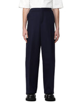 Bottega Veneta Wide Leg Wool Flannel Pants - Men - Piano Luigi