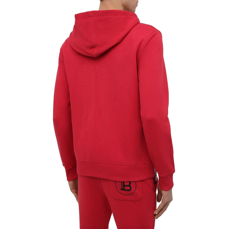 Balmain Hooded Zipped Sweatshirt - Men - Piano Luigi