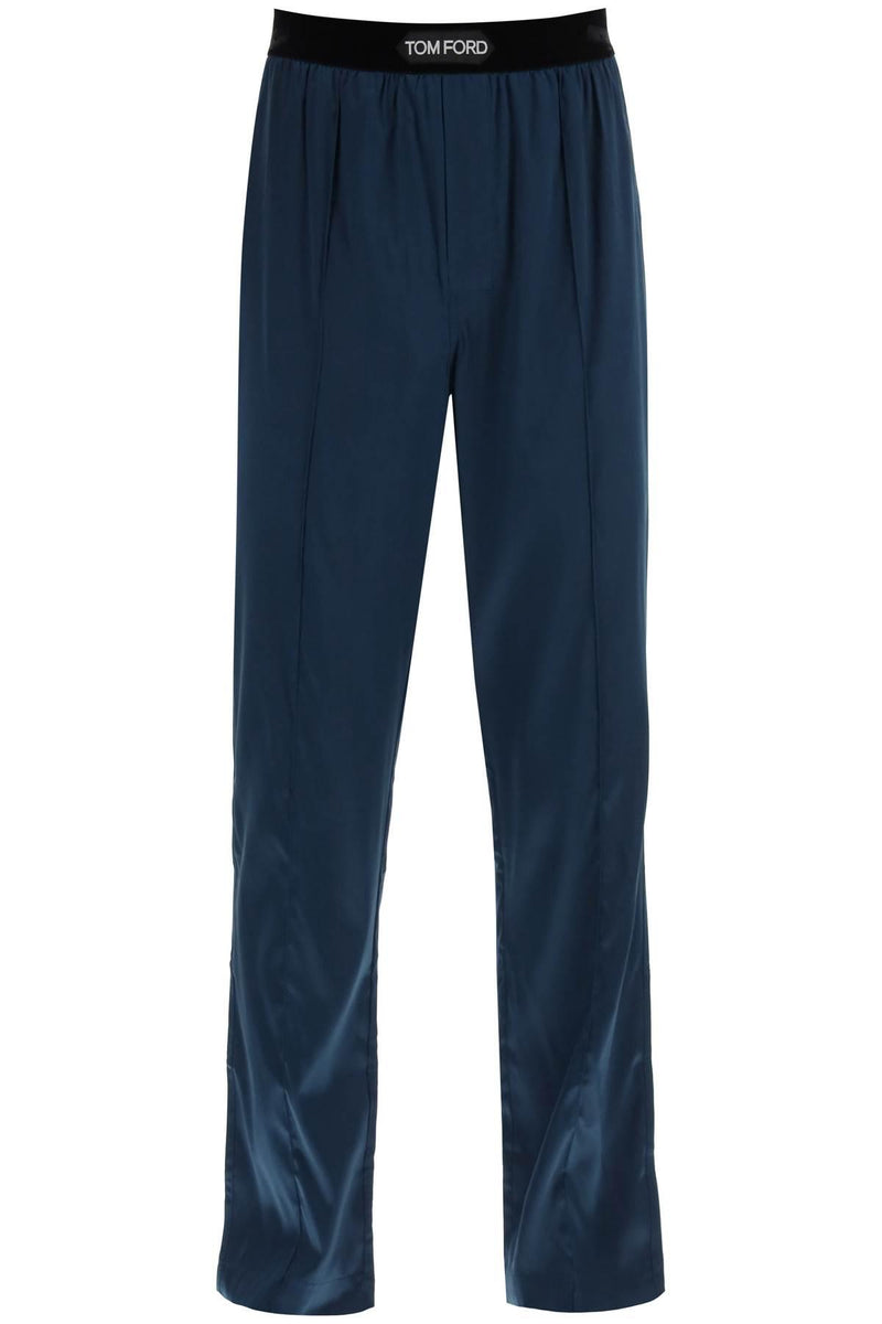 Tom Ford Silk Pajama Pants - Men - Piano Luigi