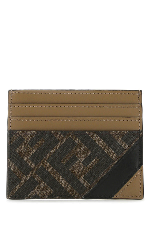 Fendi Monogram Card Holder - Men - Piano Luigi