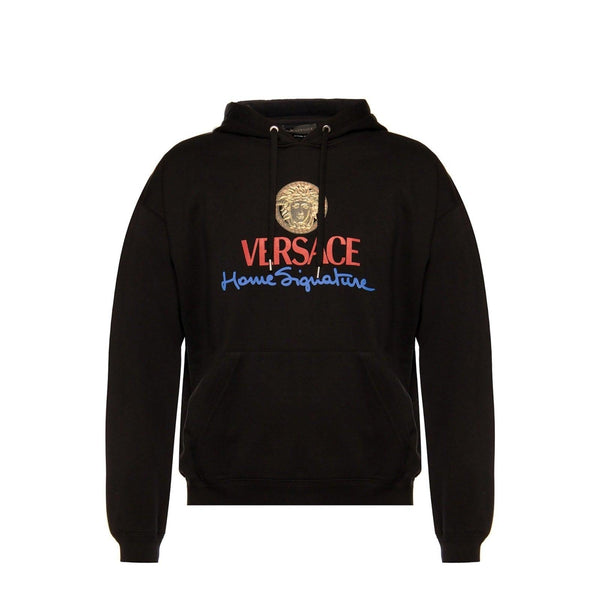 Versace Logo Hooded Sweatshirt - Men - Piano Luigi