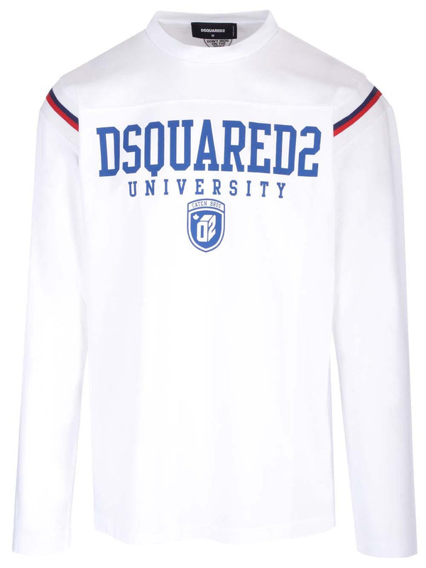 Dsquared2 university Varsity T-shirt - Men - Piano Luigi