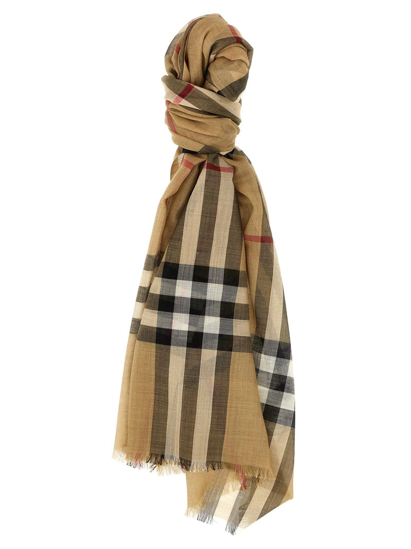 Burberry Check Scarf - Women - Piano Luigi