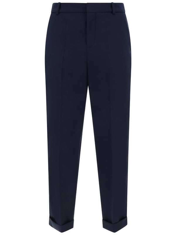 Balmain Tailored Wool Trousers - Men - Piano Luigi