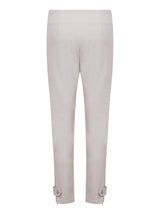 Moncler White Mid-rise Trousers - Women - Piano Luigi