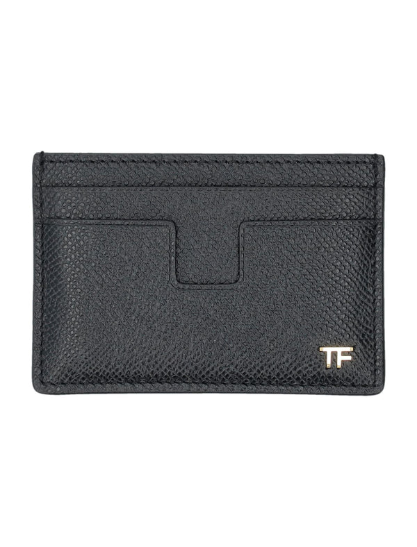 Tom Ford Small Grain Leather Cardholder - Men - Piano Luigi