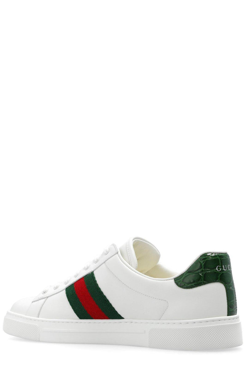 Gucci Ace Low-top Sneakers - Women - Piano Luigi