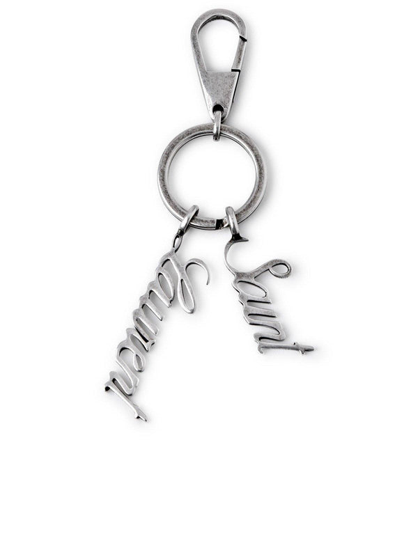 Saint Laurent Logo Charm Keyring - Men - Piano Luigi