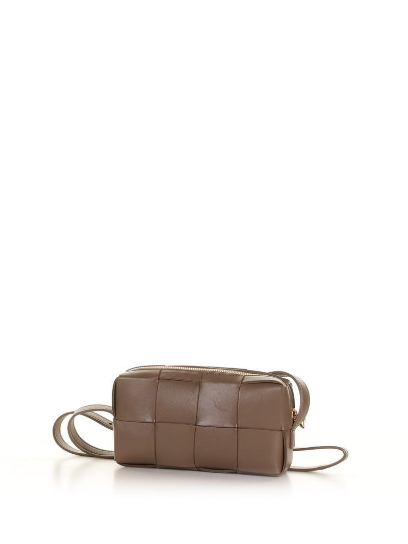 Bottega Veneta Mud Leather Crossbody Bag - Women - Piano Luigi