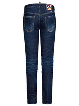 Dsquared2 Jennifer Destroyed Straight Leg Jeans - Women - Piano Luigi