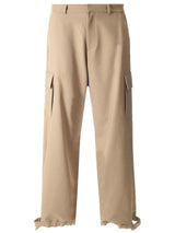 Off-White Cargo Pants With Logo - Men - Piano Luigi