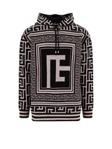 Balmain Maxi Monogram Hoodie - Men - Piano Luigi