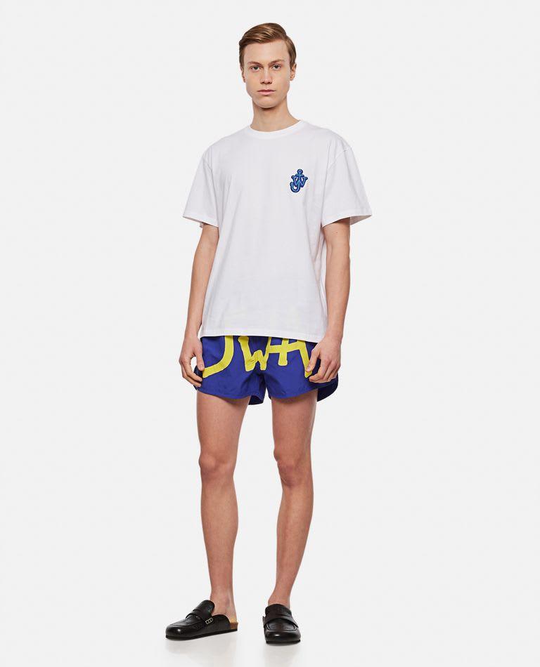 J.W. Anderson Jwa Logo Swimshorts - Men - Piano Luigi