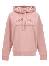 Moncler Logo Print Hoodie - Women - Piano Luigi