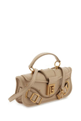 Balmain Baguette Bag With Monogram Buckle - Women - Piano Luigi