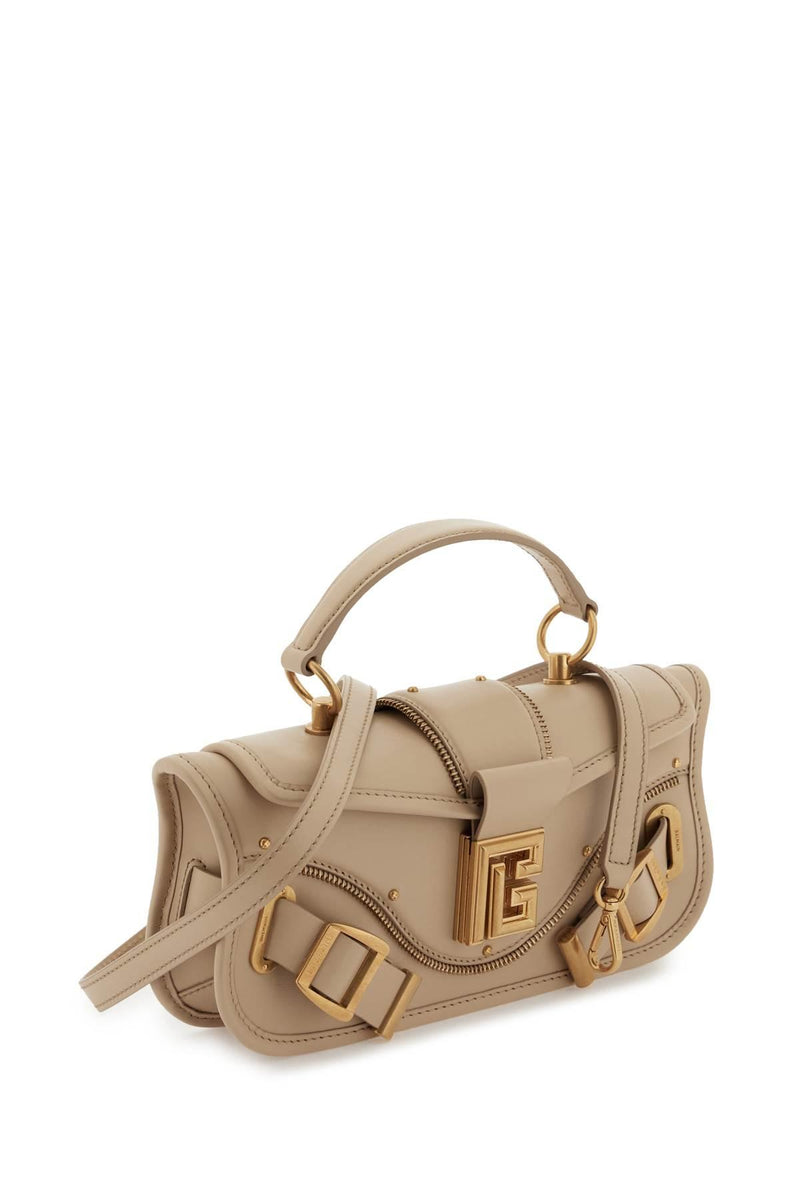 Balmain Baguette Bag With Monogram Buckle - Women - Piano Luigi