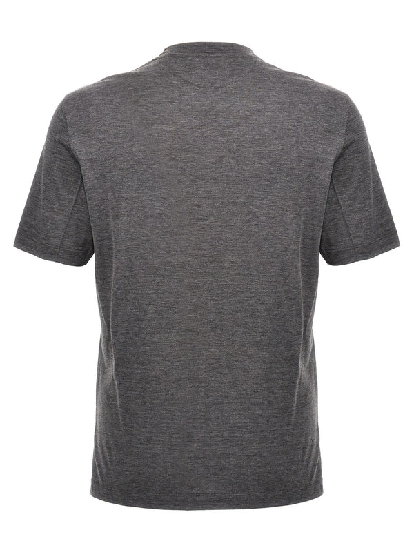 Brunello Cucinelli Crew-neck T-shirt - Men - Piano Luigi