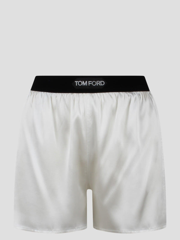 Tom Ford Stretch Silk Satin Boxer Shorts - Women - Piano Luigi