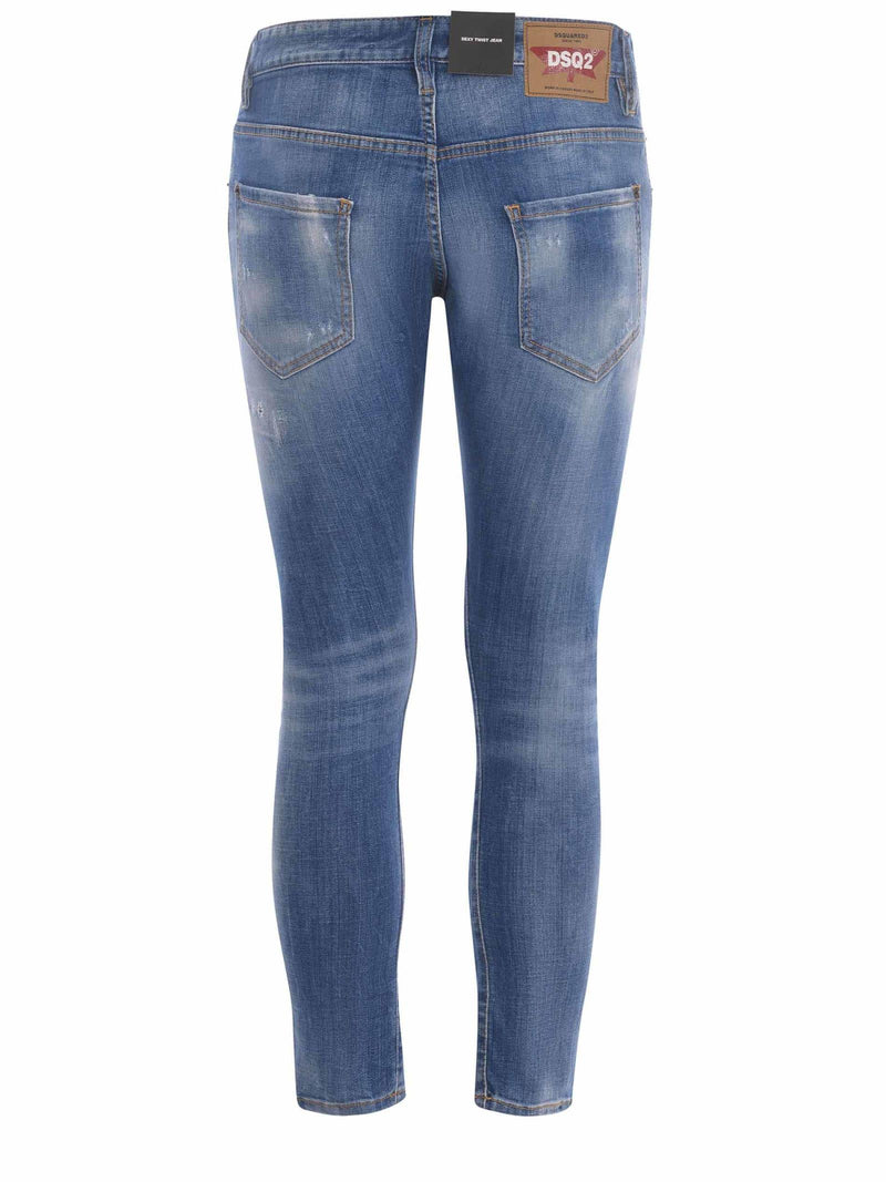 Dsquared2 sexy Twist Jean Jeans In Denim - Men - Piano Luigi