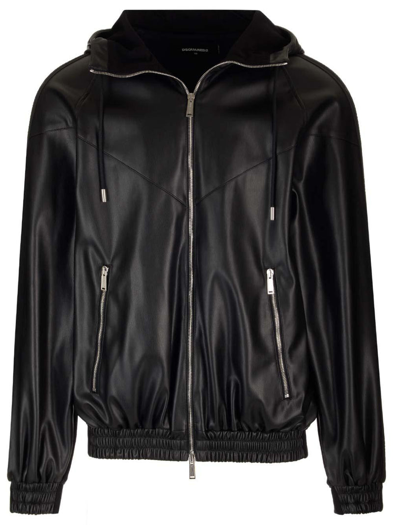 Dsquared2 hybrid Bomber Jacket - Men - Piano Luigi