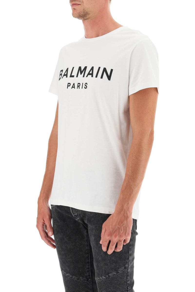 Balmain Logo Print T-shirt - Men - Piano Luigi