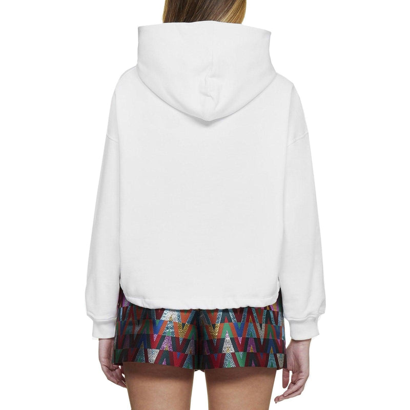 Valentino Cotton Logo Sweatshirt - Women - Piano Luigi